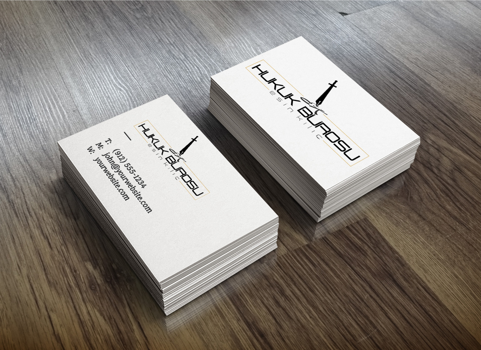 Tasarlayan reklamadam-Hukuk Bürom için logo tasarımı