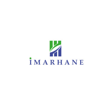 İMARHANE YAPI MİM.MÜH A.Ş. ŞİRKET LOGOSU yarışmasına tasarımcı Pea tarafından sunulan  tasarım