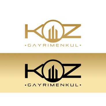 Gayrimenkul Firmamız İçin Logo Tasarım yarışmasına tasarımcı oguzhankof tarafından sunulan  tasarım 