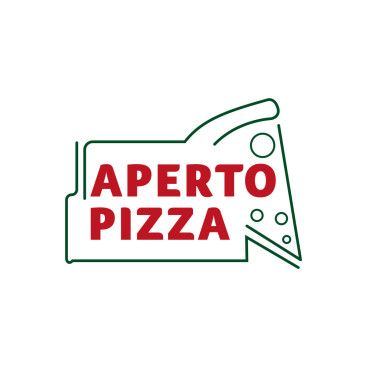 APERTO PİZZA LOGOSUNU ARIYOR yarışmasına tasarımcı Oznuurs tarafından sunulan  tasarım 