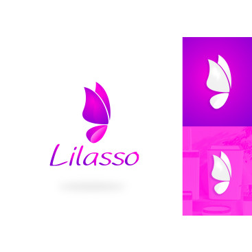 ''LİLASSO'' MARKASI İÇİN LOGO-KARTVİZİT yarışmasına tasarımcı grfkismail tarafından sunulan  tasarım