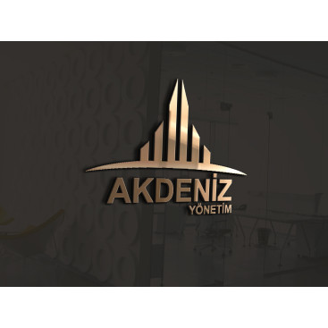 AKDENİZ YÖNETİM LOGO TASARIMI yarışmasına tasarımcı Yüzbaşıkara tarafından sunulan  tasarım 