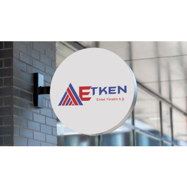 Etken Emlak Yönetim A.Ş. için logo  yarışmasına tasarımcı emrullahdesign tarafından sunulan  tasarım 