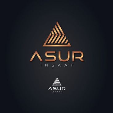 ASUR İNŞAAT İÇİN LOGO TASARIM yarışmasına tasarımcı İNNOVASYON tarafından sunulan  tasarım 