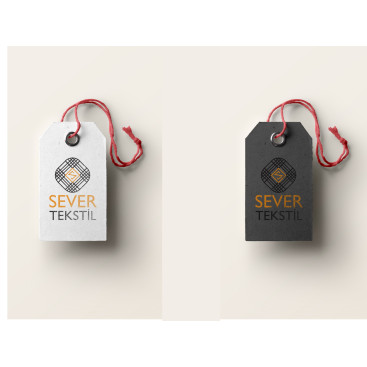 Tekstil firma logosu yarışmasına tasarımcı SZR Graphic Design tarafından sunulan  tasarım 