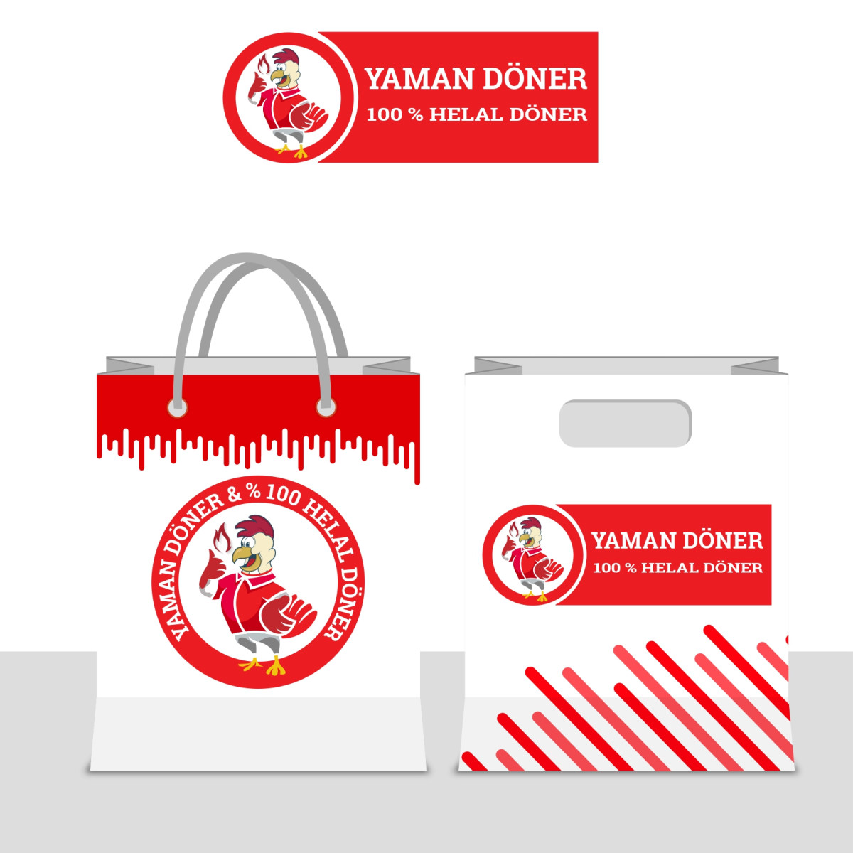 Tasarlayan myben design-Kuru Yolum Helal Tavuk Döner Markası 