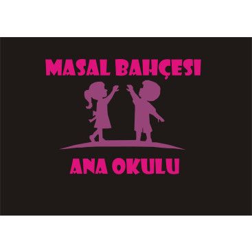 ÖZEL MASAL BAHÇESİ ANAOKULU yarışmasına tasarımcı mr. graphicer tarafından sunulan  tasarım 