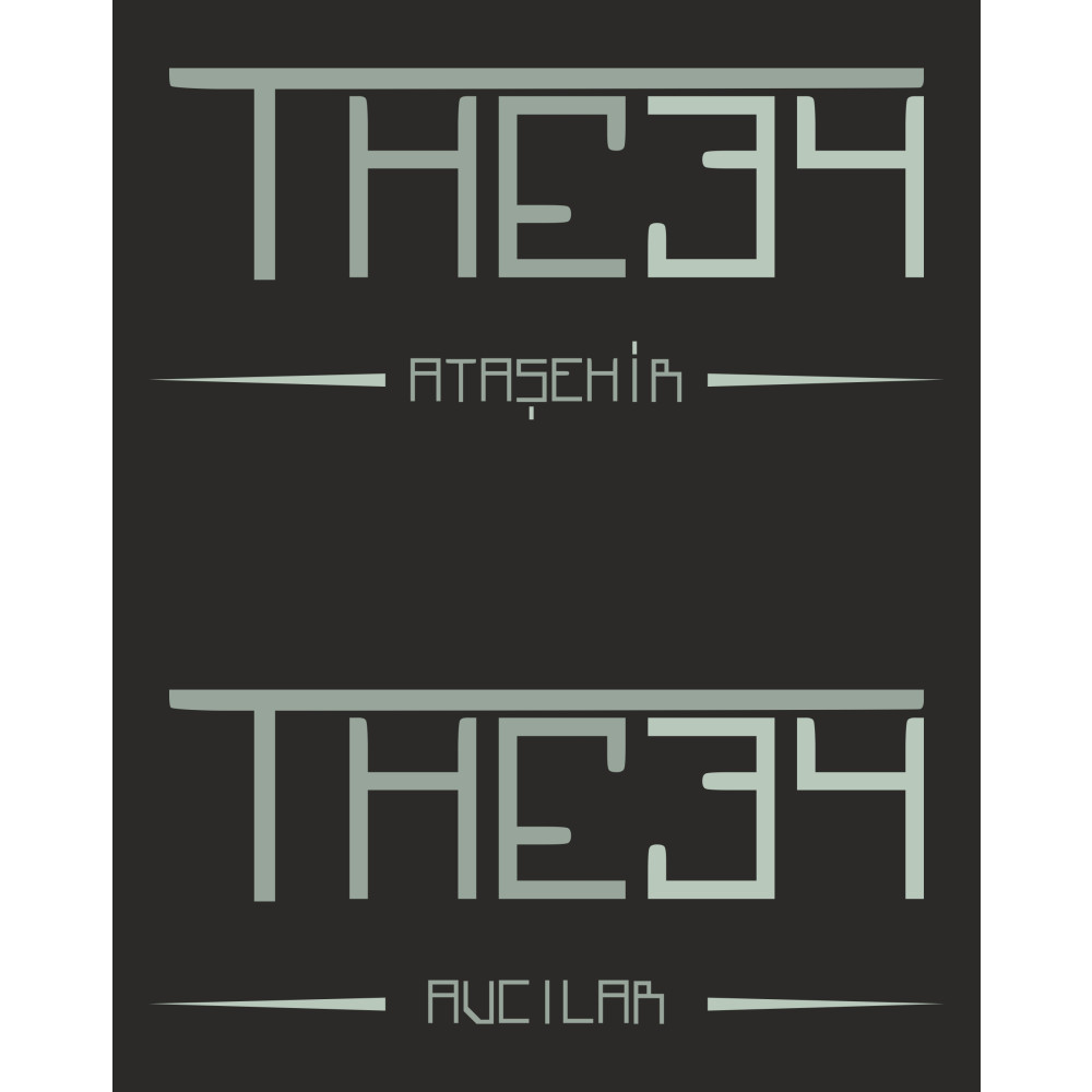 the34' e en orjinal logoyu sen tasarla !