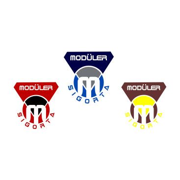 Modüler Sigorta Logo Tasarımı yarışmasına tasarımcı muttoli tarafından sunulan  tasarım 