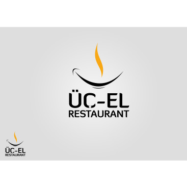 Üç-El Restaurant Kurumsal Kimlik yarışmasına tasarımcı BilalKoc tarafından sunulan  tasarım 