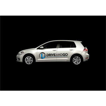 Sürücü Kursu ve Limuzin Servisi yarışmasına tasarımcı hbgrafik tarafından sunulan  tasarım 