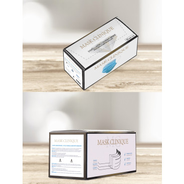 Premium Maske Kutu Dizaynı yarışmasına tasarımcı Endüstri Mühendisi tarafından sunulan  tasarım 