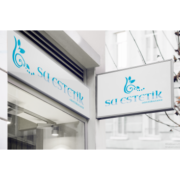 GÜZELLİK SALONU İÇİN LOGO yarışmasına tasarımcı Merttt tarafından sunulan  tasarım 