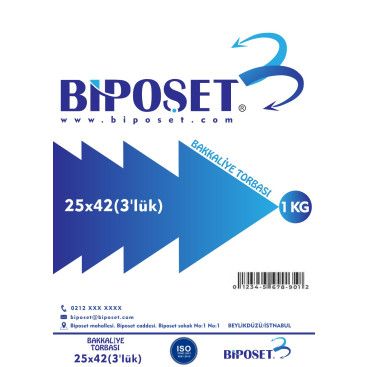 BAKKALİYE TORBASI  DIŞ AMBALAJ TASARIMI yarışmasına tasarımcı MuhammedTalha tarafından sunulan  tasarım 