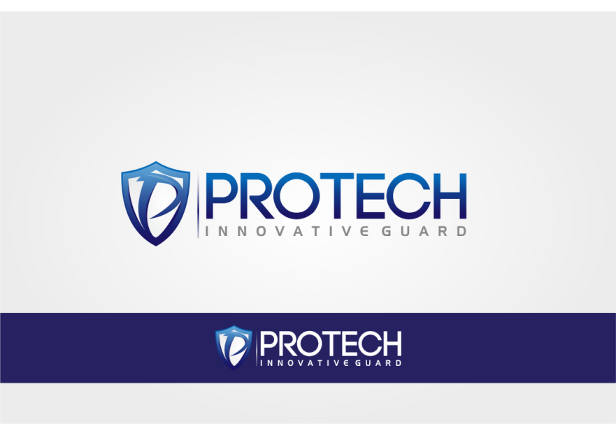 Protech Güvenlik Logo-amblem tasarımı yarışmasına tasarımcı ELORA DESIGN tarafından sunulan  tasarım 