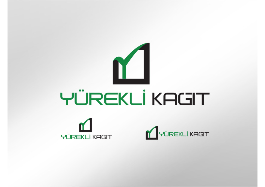 Yürekli Kağıt Yeni Logosunu Arıyor. yarışmasına tasarımcı muratgoktas tarafından sunulan  tasarım 