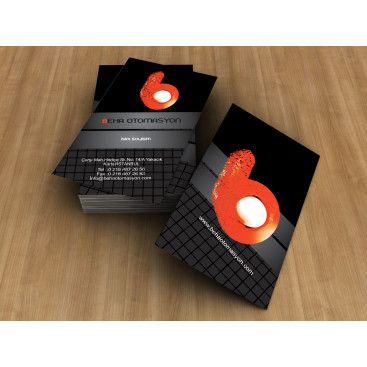 OTOMASYON FİRMASI İÇİN LOGO VE KARTVİZİT yarışmasına tasarımcı mercan11 tarafından sunulan  tasarım 