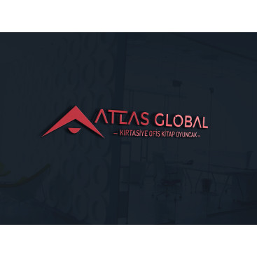 Atlas Kırtasiye yeni logosunu arıyor  yarışmasına tasarımcı rAksa tarafından sunulan  tasarım 