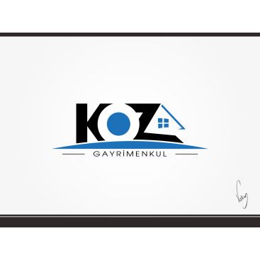 Gayrimenkul Firmamız İçin Logo Tasarım yarışmasına tasarımcı volkanKocaman tarafından sunulan  tasarım 