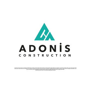Adonis Construction Logo Tasarımı yarışmasına tasarımcı tarzını yansıt tarafından sunulan  tasarım 