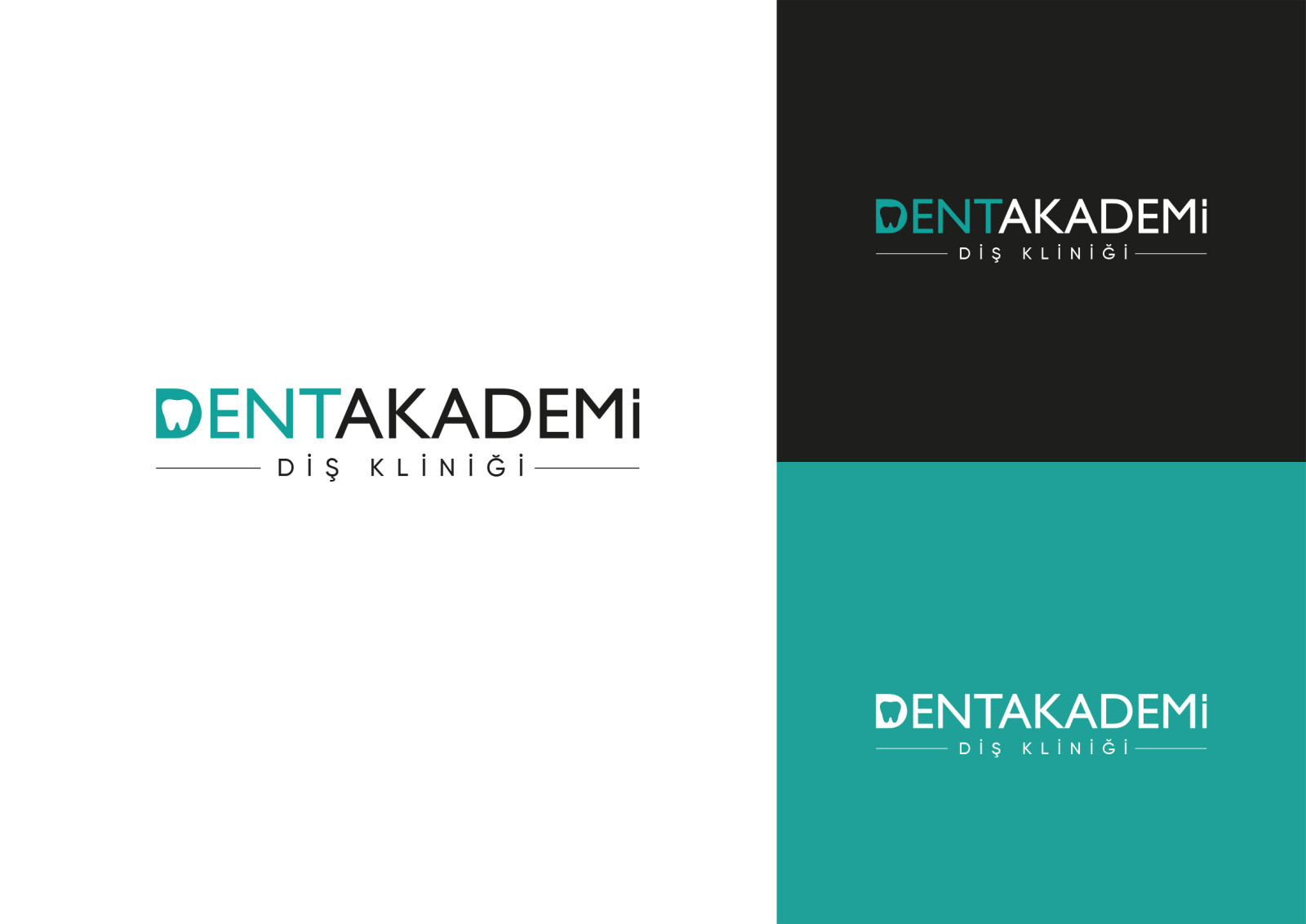 Tasarlayan tarzını yansıt-Mersin Dentakademi Diş Kliniği Logosu