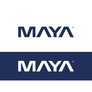 MAYA yazı karakteri ile bir inşaat proje yarışmasına tasarımcı gokhandesignr tarafından sunulan  tasarım 