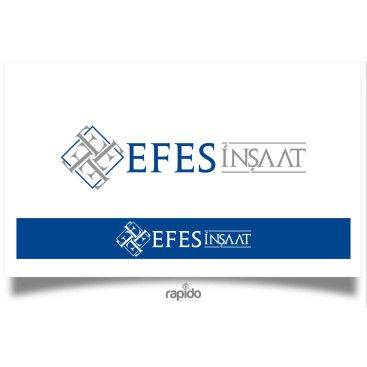 YENİ KURULAN İNŞAAT FİRMA LOGO TASARIMI yarışmasına tasarımcı RΛPİDO tarafından sunulan  tasarım 