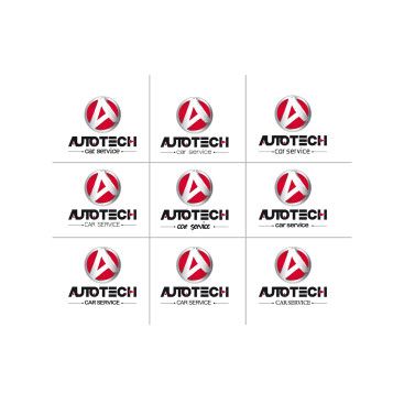 AUTOTECH CAR SERVICE Logo Tasarimi yarışmasına tasarımcı S.U(uvyz1243) tarafından sunulan  tasarım 
