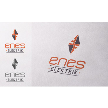 ENES ELEKTRİK LOGOSUNU ARIYOR yarışmasına tasarımcı •Peregrine• tarafından sunulan  tasarım 