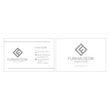Mimarlık ofisi logo ve kartvizit tasarım yarışmasına tasarımcı Mustafa Alpaslan Çetin tarafından sunulan  tasarım 