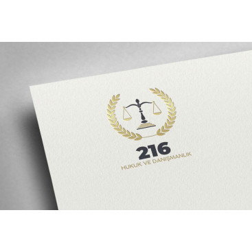 216 Hukuk Danışmanlık Logo tasarımı yarışmasına tasarımcı eliNa tarafından sunulan  tasarım 