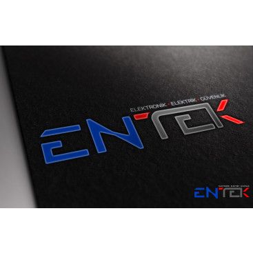 elektironik firma logosu yarışmasına tasarımcı ömerSD tarafından sunulan  tasarım 