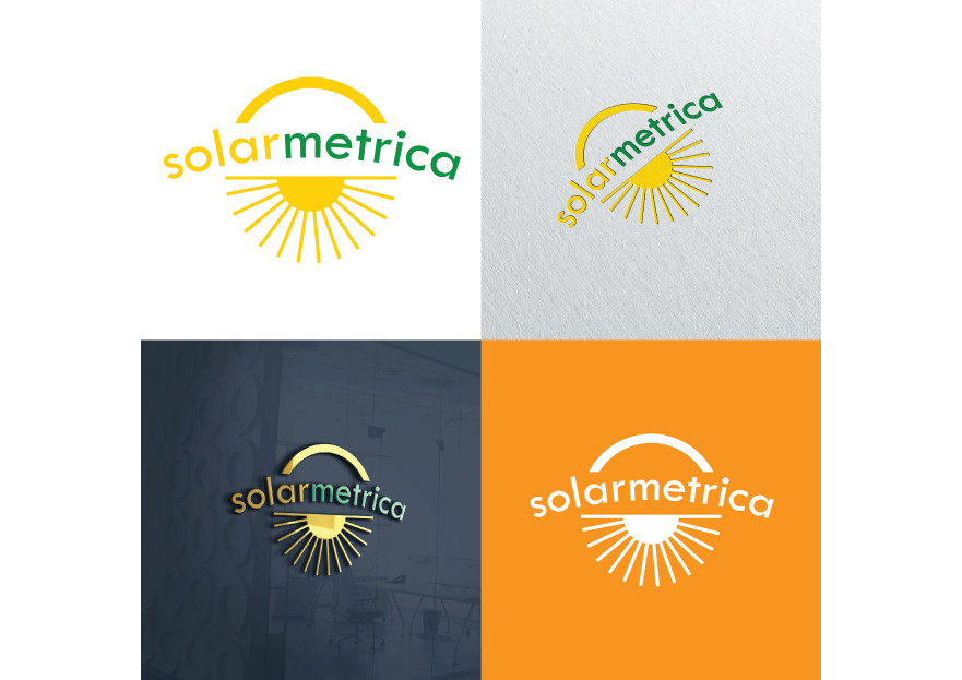 solarmetrica.com İçin Yenilikçi Logo yarışmasına tasarımcı seydanurblgn tarafından sunulan  tasarım 