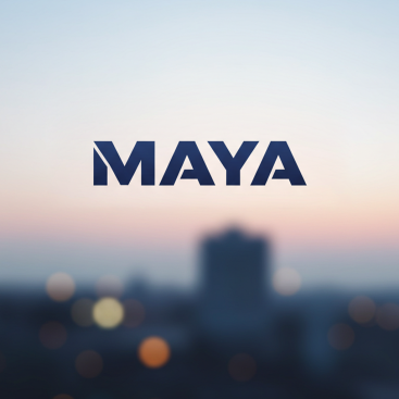 MAYA yazı karakteri ile bir inşaat proje yarışmasına tasarımcı Freelancetasarim tarafından sunulan  tasarım 