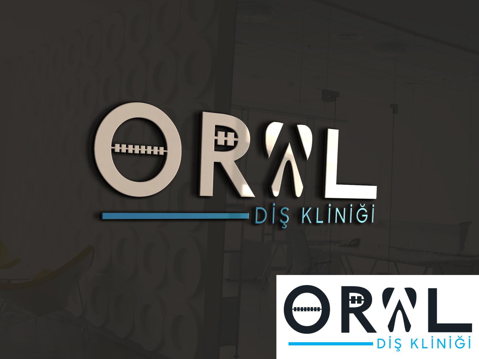 Tasarlayan Thomas Bewick-Oral Diş Kliniği - Logo Tasarımı