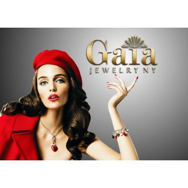 GAIA NY Taki Markasi Icin Logo Tasarimi yarışmasına tasarımcı cakirdesign tarafından sunulan  tasarım 