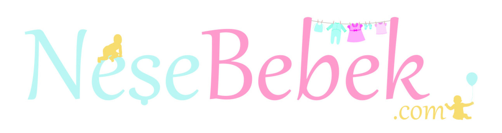 Tasarlayan TRCevher-NeşeBebek.com Logo Tasarımı 355x100 px