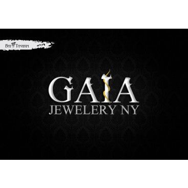 GAIA NY Taki Markasi Icin Logo Tasarimi yarışmasına tasarımcı BayTasarim tarafından sunulan  tasarım 