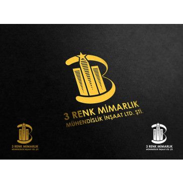 3 RENK MİMARLIK LOGO TASARIMI yarışmasına tasarımcı Muss tarafından sunulan  tasarım 