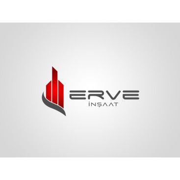 ERVE İnşaat İçin Logo+KurumsalKimlik yarışmasına tasarımcı designburak tarafından sunulan  tasarım 