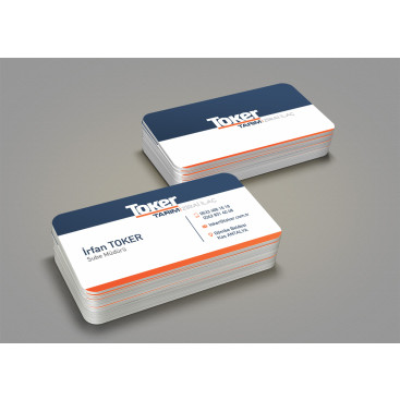 Detaylı Kartvizit yarışmasına tasarımcı ELORA DESIGN tarafından sunulan  tasarım 