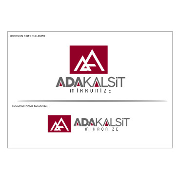 Ada Kalsit Mikronize yarışmasına tasarımcı HSgrafik tarafından sunulan  tasarım