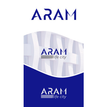 İnşaat markamıza logo ve kurumsal yarışmasına tasarımcı hekmedya tarafından sunulan  tasarım 