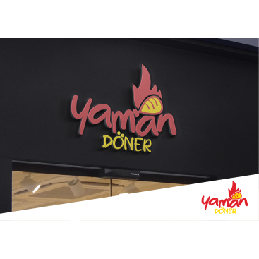 Kuru Yolum Helal Tavuk Döner Markası  yarışmasına tasarımcı sariportakal tarafından sunulan  tasarım 