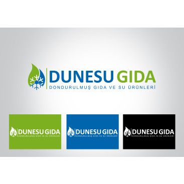 Dondurulmuş Gıda Firma Logo Çalışması yarışmasına tasarımcı kamile_aygun tarafından sunulan  tasarım 