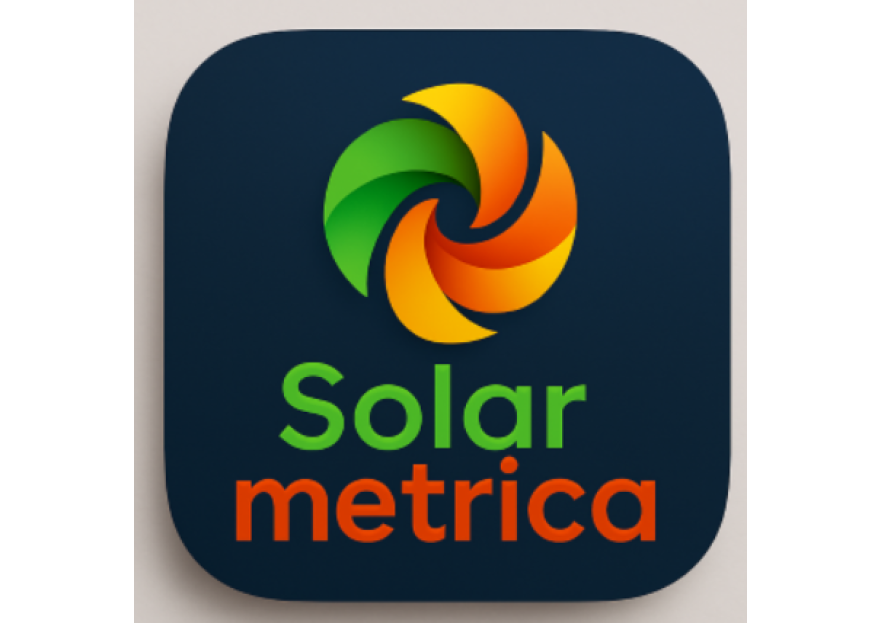 solarmetrica.com İçin Yenilikçi Logo yarışmasına tasarımcı inanç doğan tarafından sunulan  tasarım 
