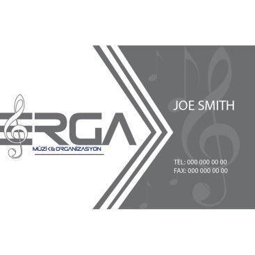 müzik organizasyon şirketi  yarışmasına tasarımcı MortingenSchtrauze tarafından sunulan  tasarım 