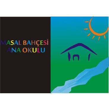 ÖZEL MASAL BAHÇESİ ANAOKULU yarışmasına tasarımcı mr. graphicer tarafından sunulan  tasarım 