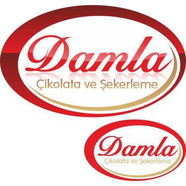DAMLA Çikolata ve Şekerleme logo tasarım yarışmasına tasarımcı DJOSMAN tarafından sunulan  tasarım 
