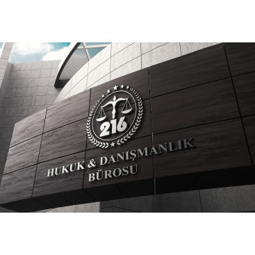 216 Hukuk Danışmanlık Logo tasarımı yarışmasına tasarımcı HB_GRDZ_ARTIST tarafından sunulan  tasarım 